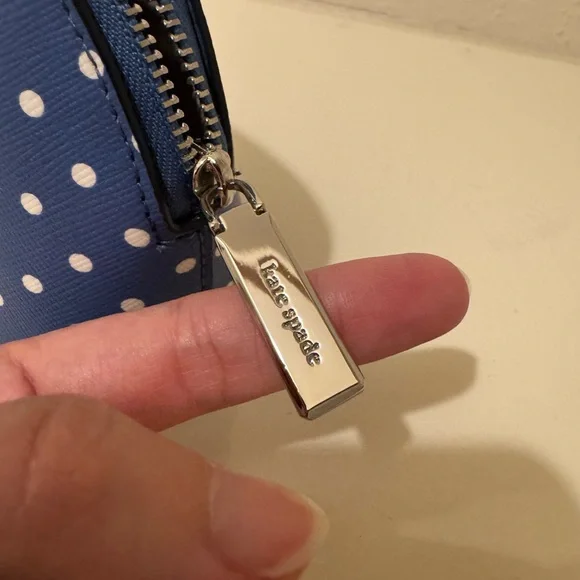 Kate Spade polka dot clutch purse - Picture 7 of 8